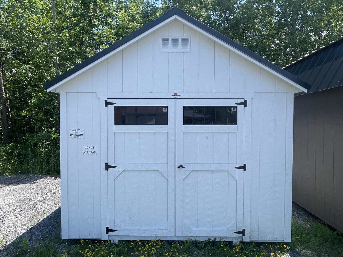 10X12 Utility Loft 30 Scaled - Sturdi-Built Sheds