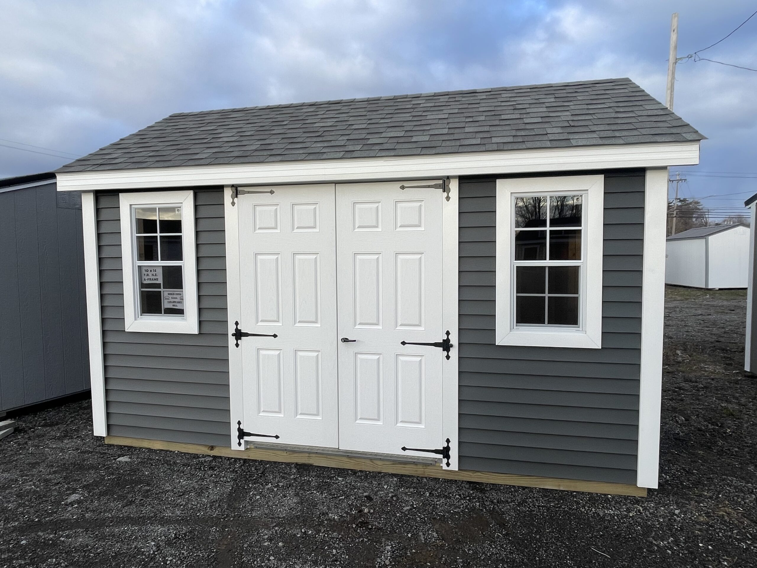 10X14 Fr Ne A Frame 16 Scaled - Sturdi-Built Sheds 10X14 Fr Ne A Frame 16 Scaled - Sturdi-Built Sheds