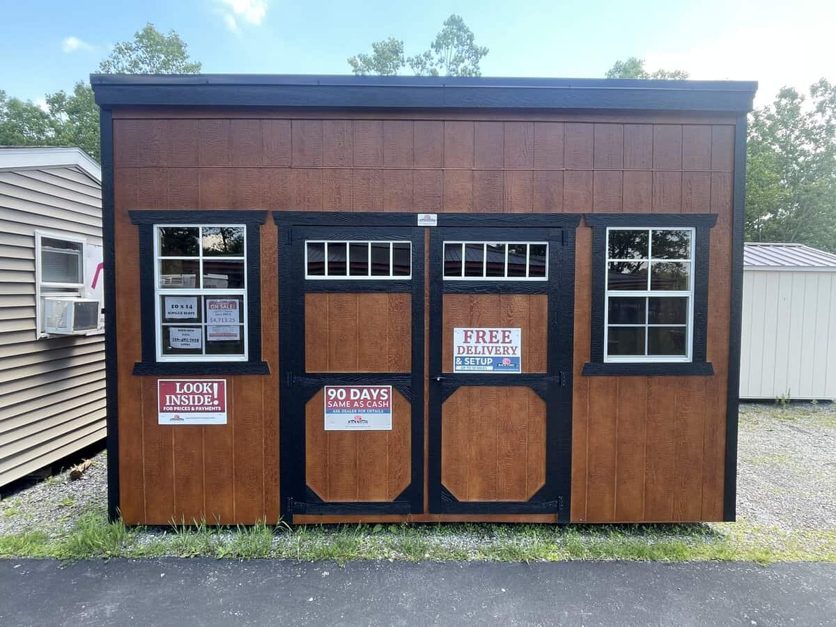 10X14 Single Slope 15 Scaled - Sturdi-Built Sheds
