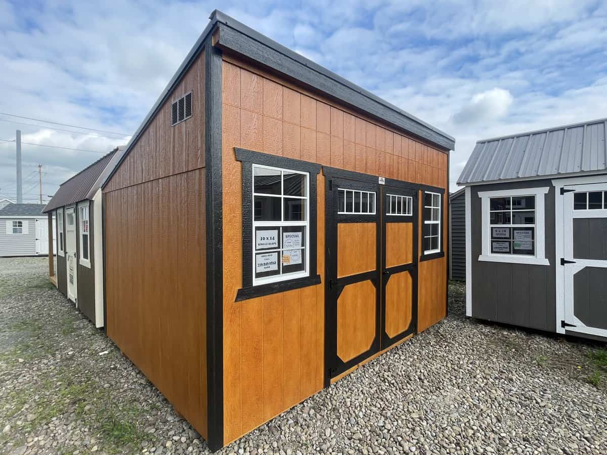 10X14 Single Slope 3 Scaled - Sturdi-Built Sheds