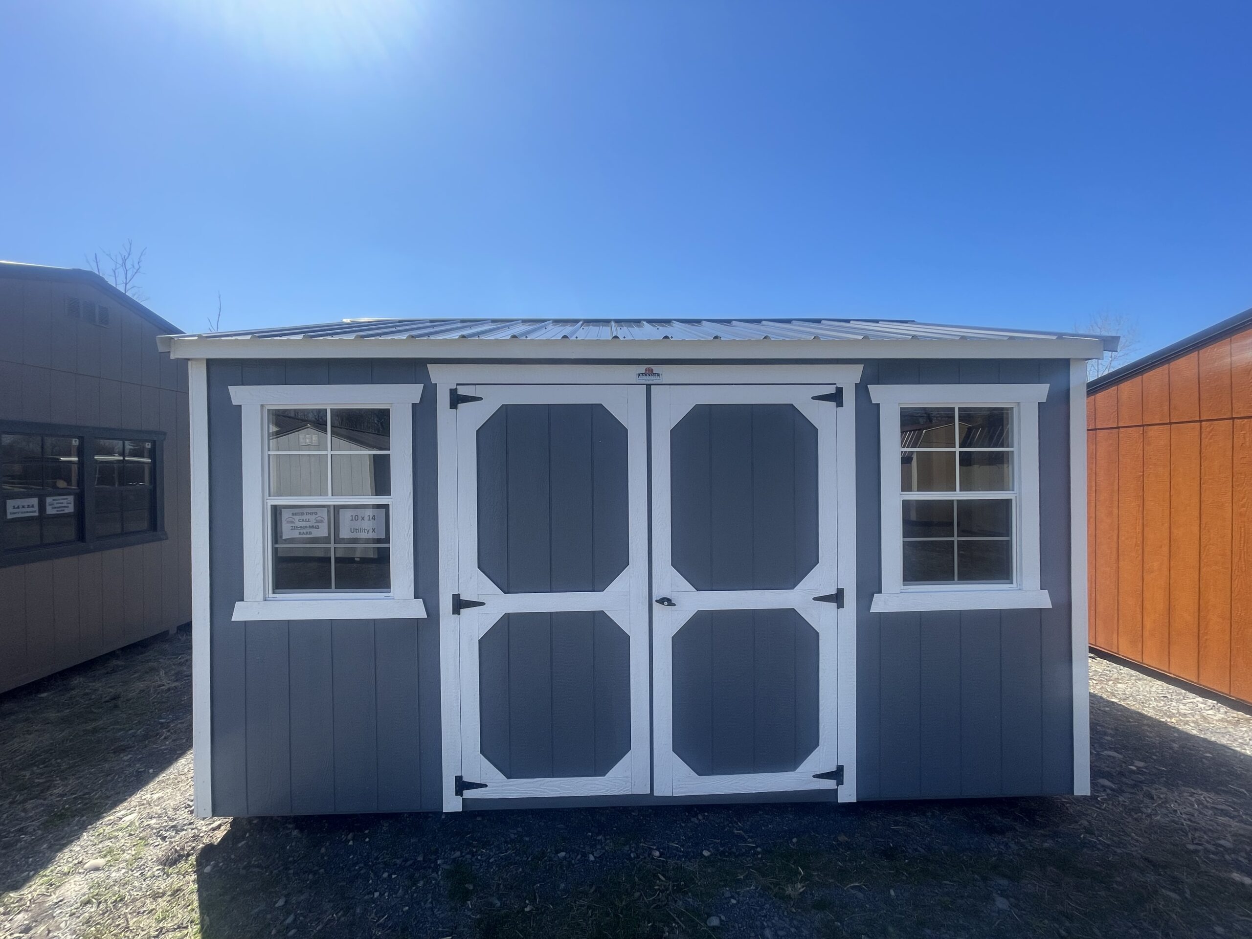 10X14 Utility X 12 Scaled - Sturdi-Built Sheds
