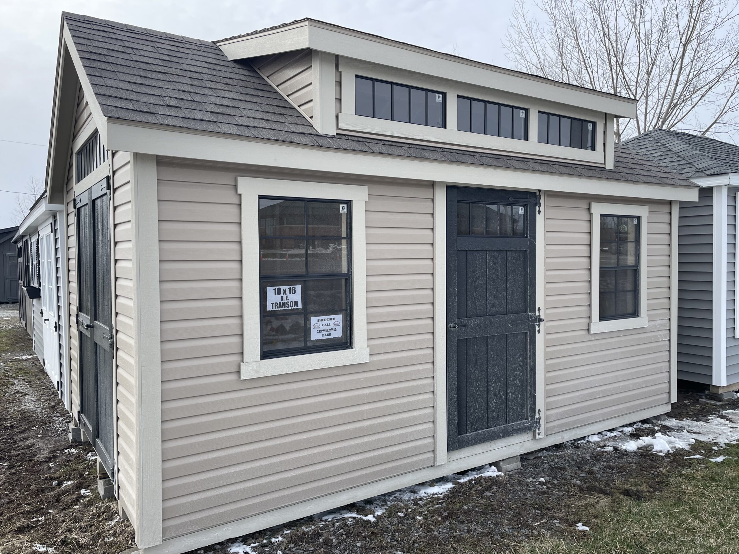 10X16 Ne Classic Transom 11 Scaled - Sturdi-Built Sheds 10X16 Ne Classic Transom 11 Scaled - Sturdi-Built Sheds
