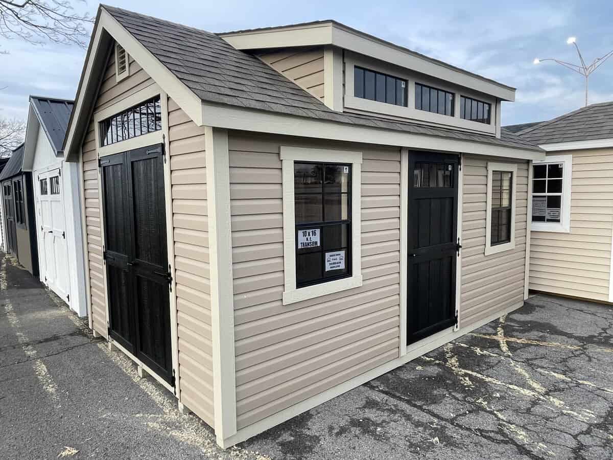 10X16 Ne Classic Transom 15 Scaled - Sturdi-Built Sheds 10X16 Ne Classic Transom 15 Scaled - Sturdi-Built Sheds