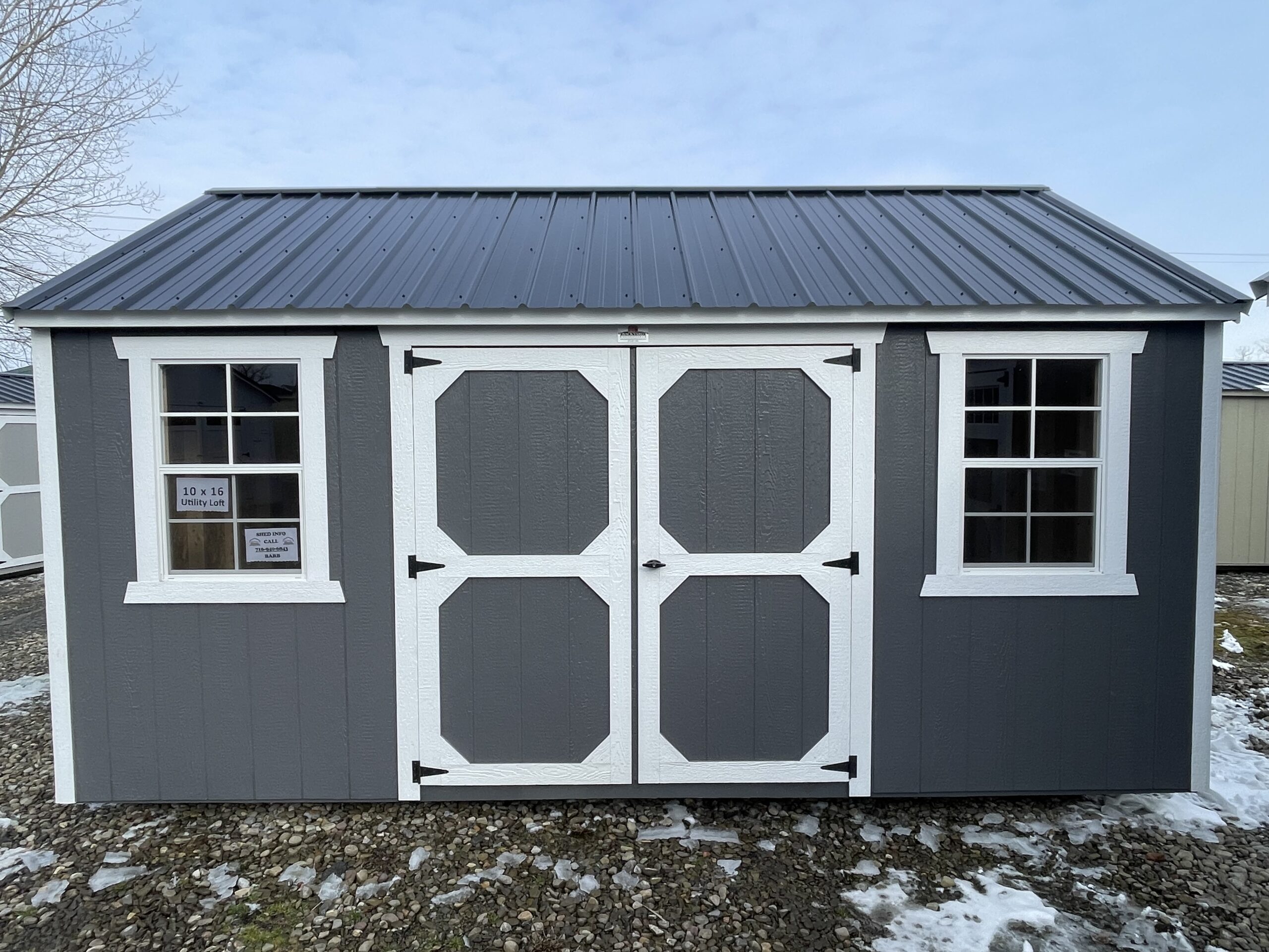 10X16 Utility Loft 2 Scaled - Sturdi-Built Sheds 10X16 Utility Loft 2 Scaled - Sturdi-Built Sheds