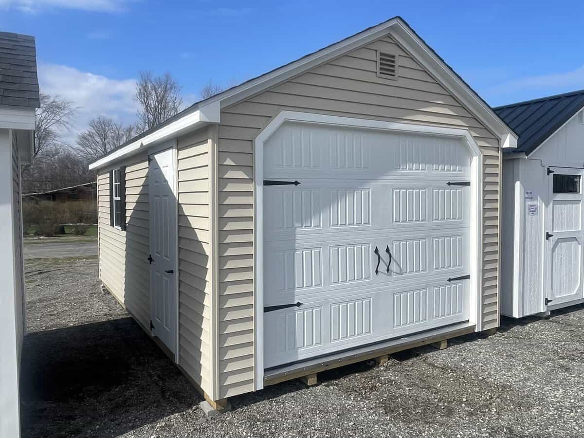 12X20 Fr Cape Garage 18 Scaled - Sturdi-Built Sheds