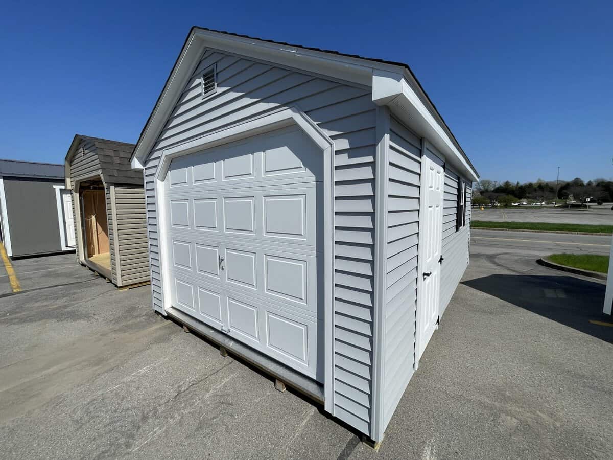 12X20 Fr Cape Garage 19 Scaled - Sturdi-Built Sheds