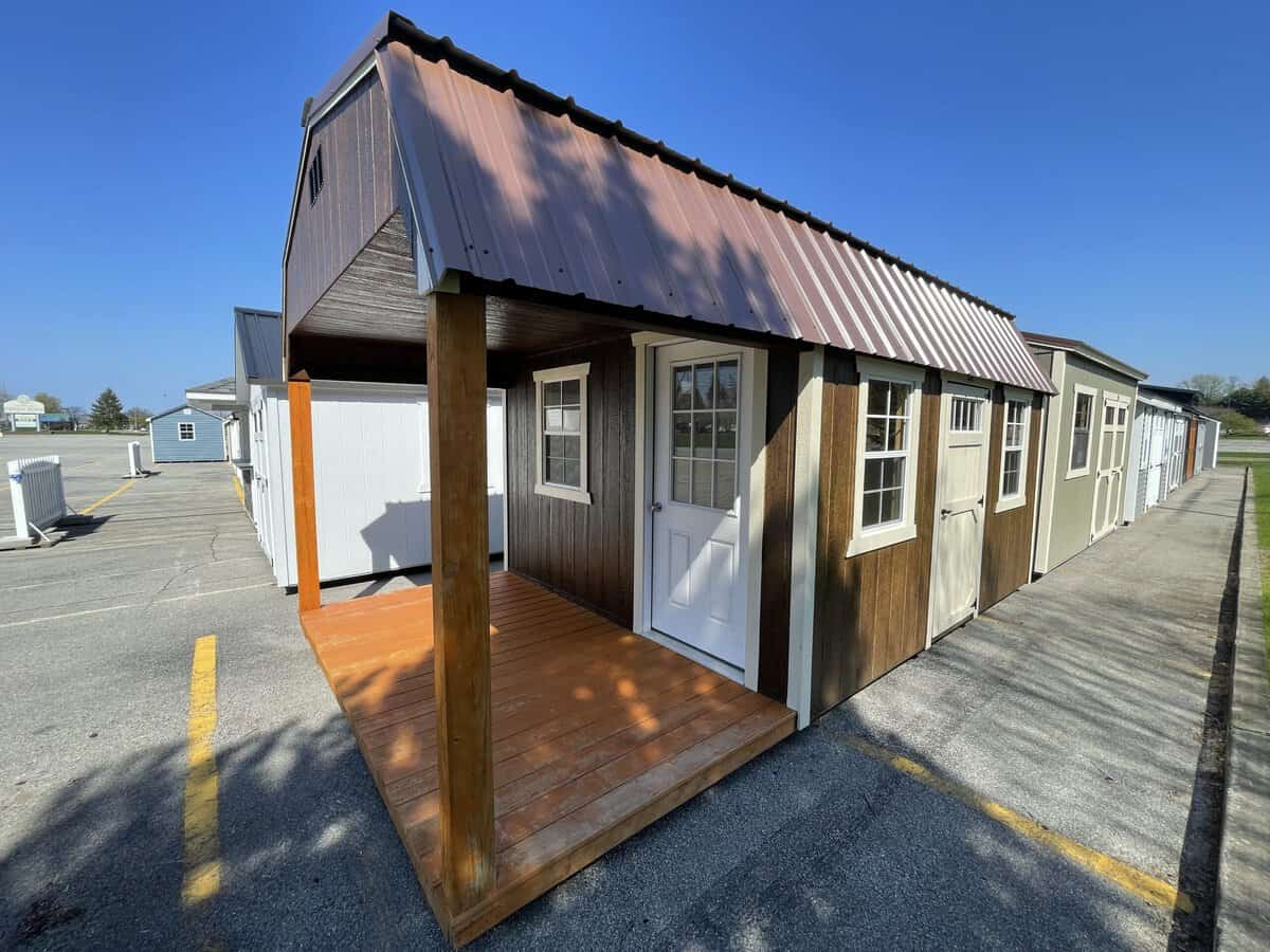 12X20 Lofted Playhouse 7 Scaled - Sturdi-Built Sheds