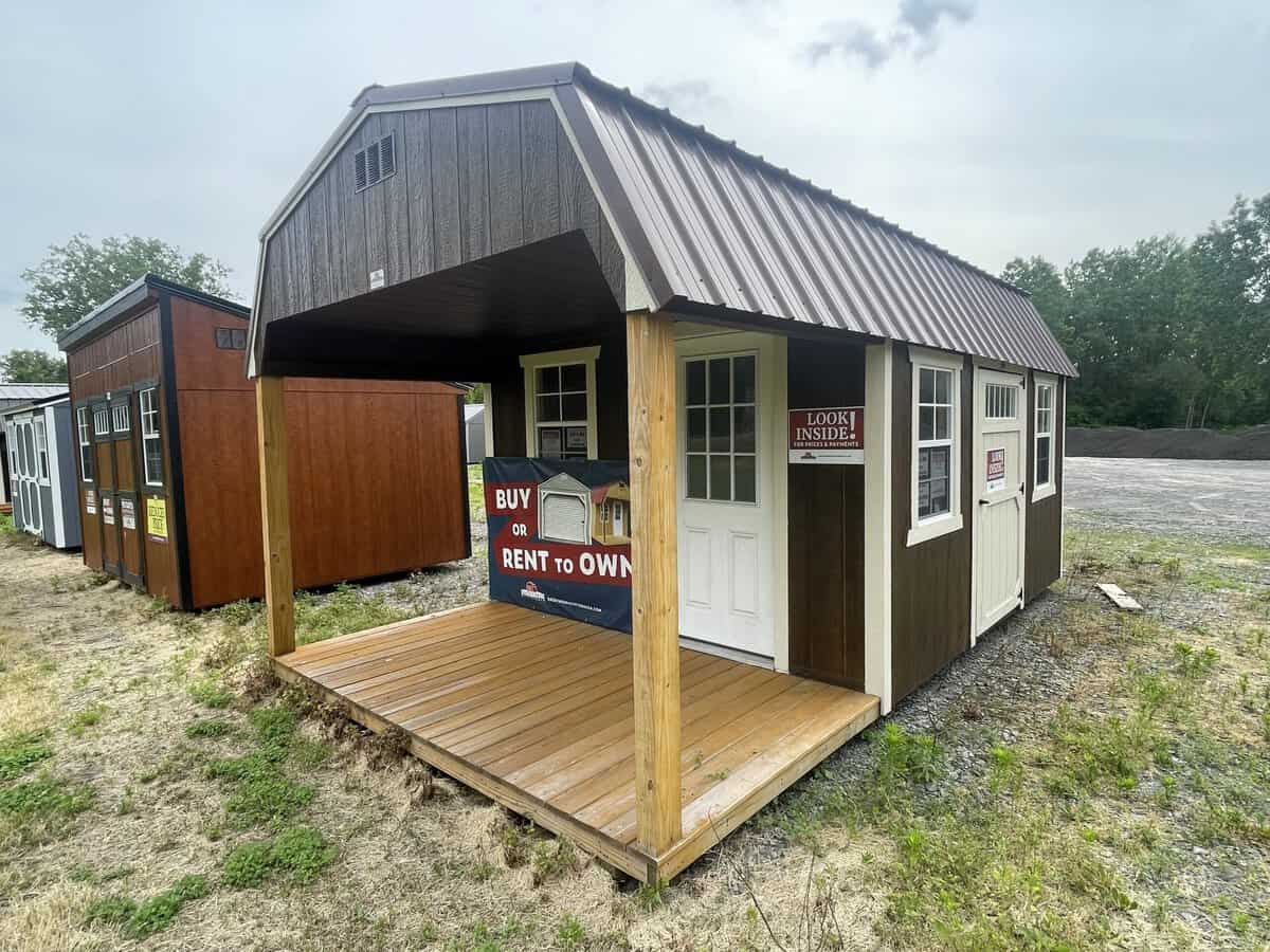 12X20 Lofted Playhouse 8 Scaled - Sturdi-Built Sheds