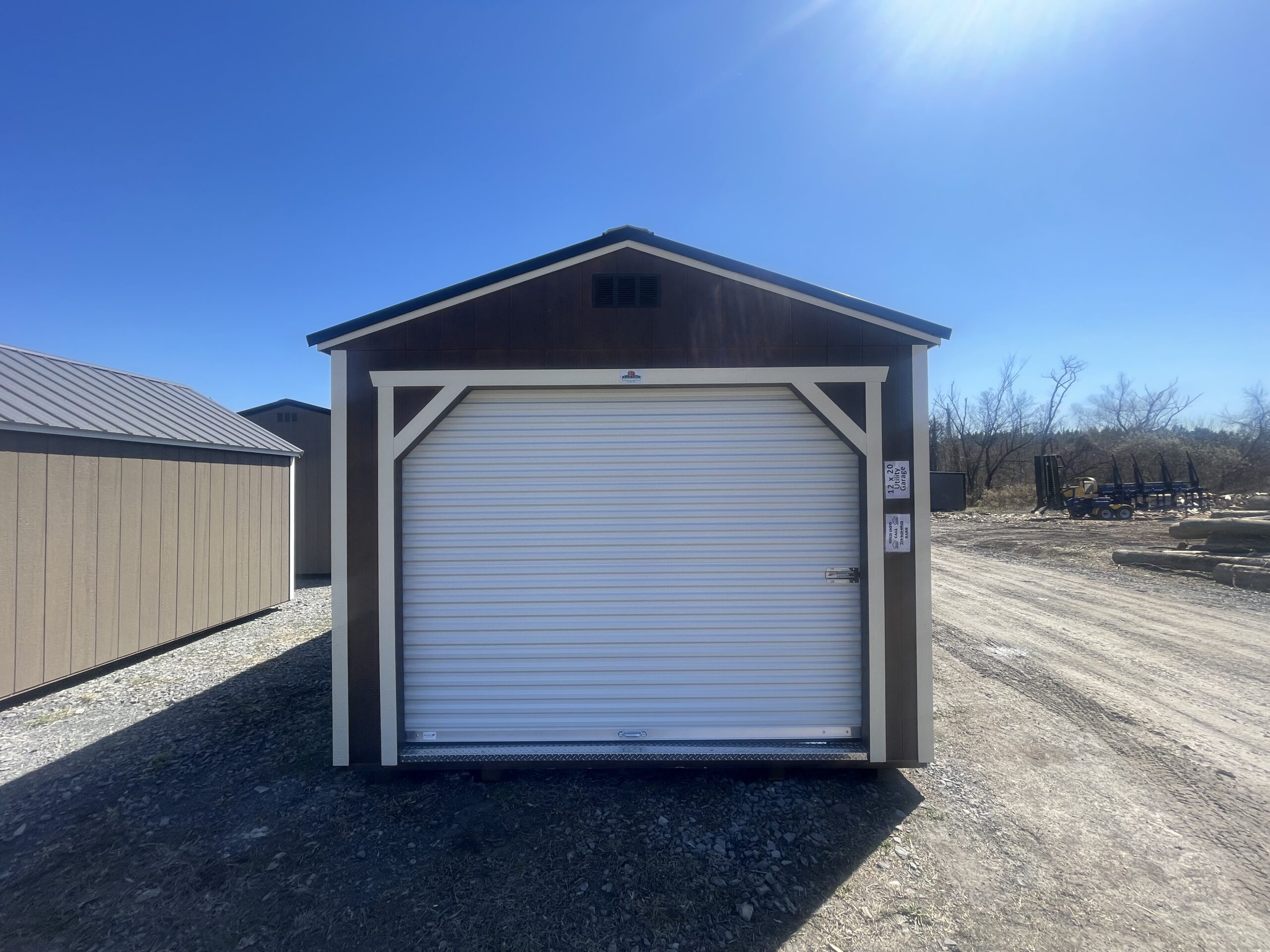 12X20 Utility Garage 2 7 Scaled - Sturdi-Built Sheds