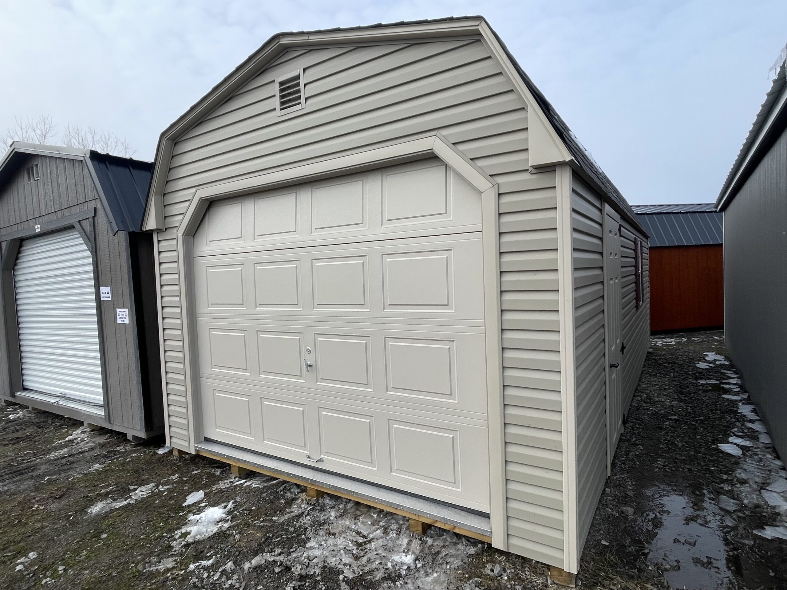 12X24 Fr Dutch Garage 7 Scaled - Sturdi-Built Sheds