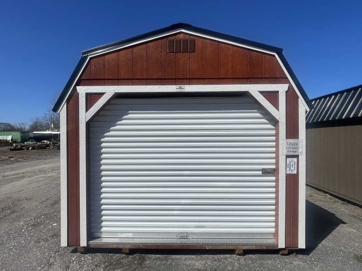 12X24 Loft Garage 2 1 Scaled - Sturdi-Built Sheds