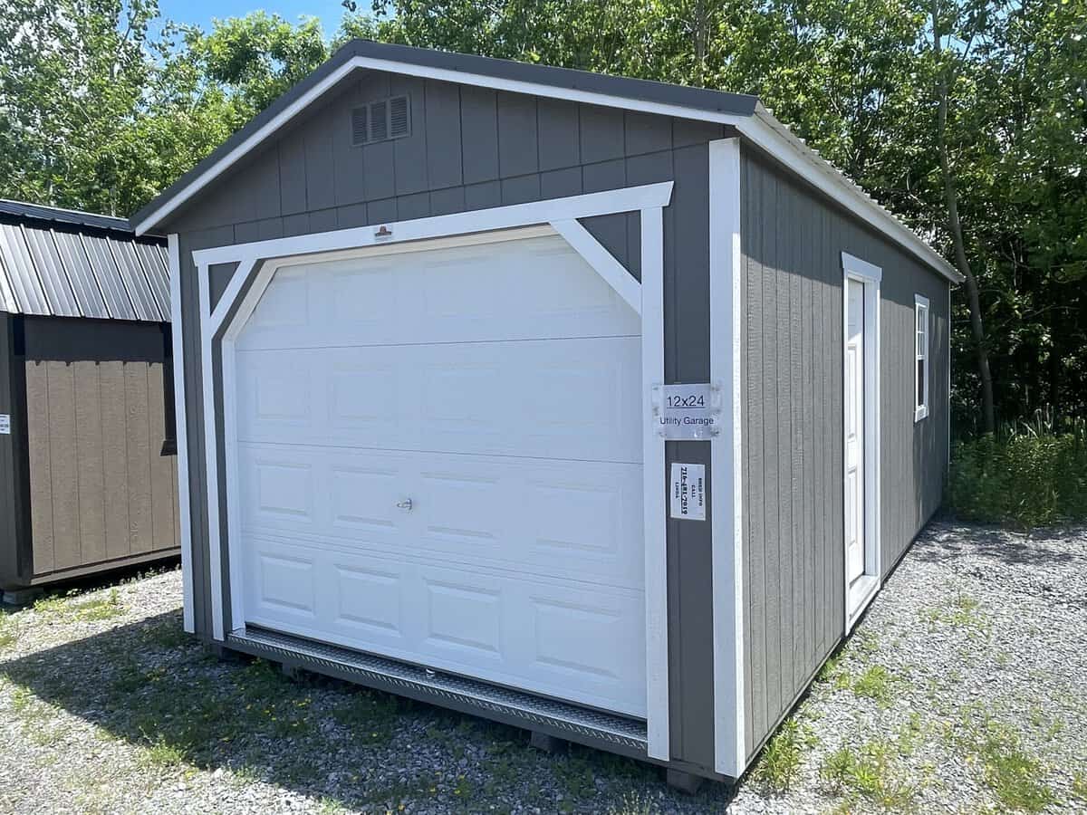 12X24 Utility Garage 8 Scaled - Sturdi-Built Sheds