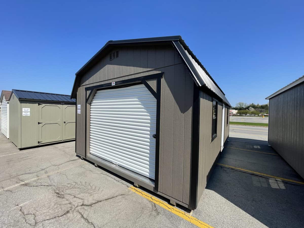 14X24 Loft Garage 9 Scaled - Sturdi-Built Sheds
