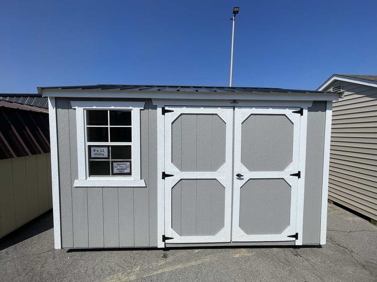 8X12 Utility 2 26 Scaled - Sturdi-Built Sheds
