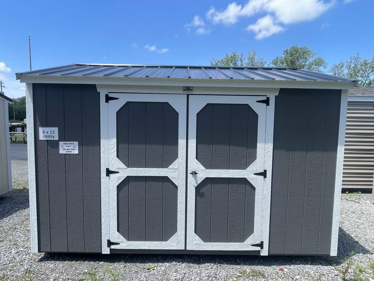 8X12 Utility 2 28 Scaled - Sturdi-Built Sheds