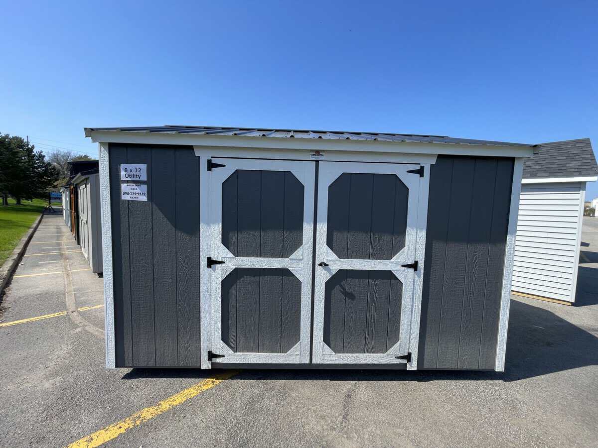 8X12 Utility 3 18 Scaled - Sturdi-Built Sheds