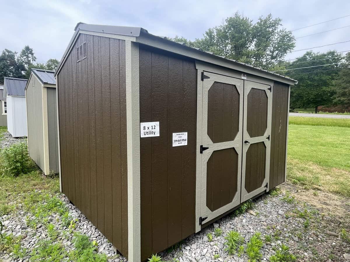 8X12 Utility 5 3 Scaled - Sturdi-Built Sheds
