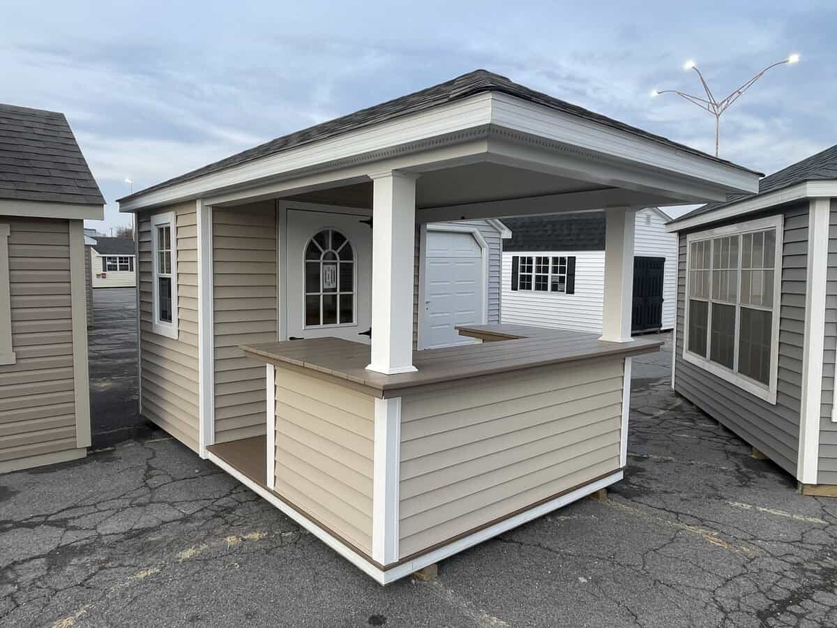 8X14 Fr Pool House Scaled - Sturdi-Built Sheds 8X14 Fr Pool House Scaled - Sturdi-Built Sheds