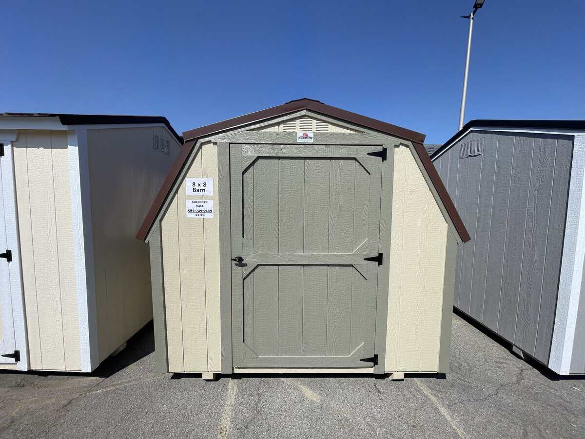 8X8 Barn 1 Scaled - Sturdi-Built Sheds