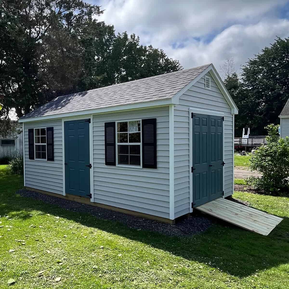 Customer 10X16 Storage Shed2 1 - Sturdi-Built Sheds Customer 10X16 Storage Shed