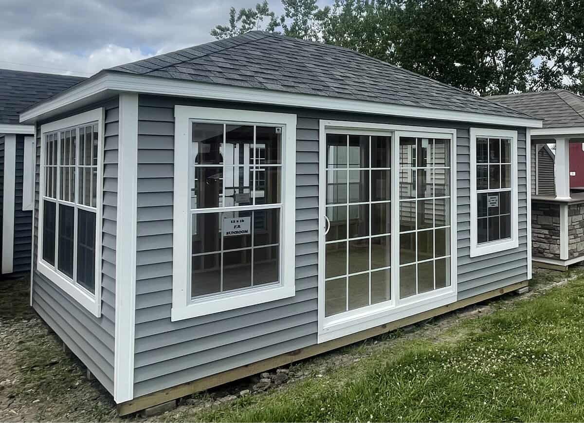 Lockport 12X16 Fr Sunroom - Sturdi-Built Sheds Lockport 12X16 Fr Sunroom - Sturdi-Built Sheds