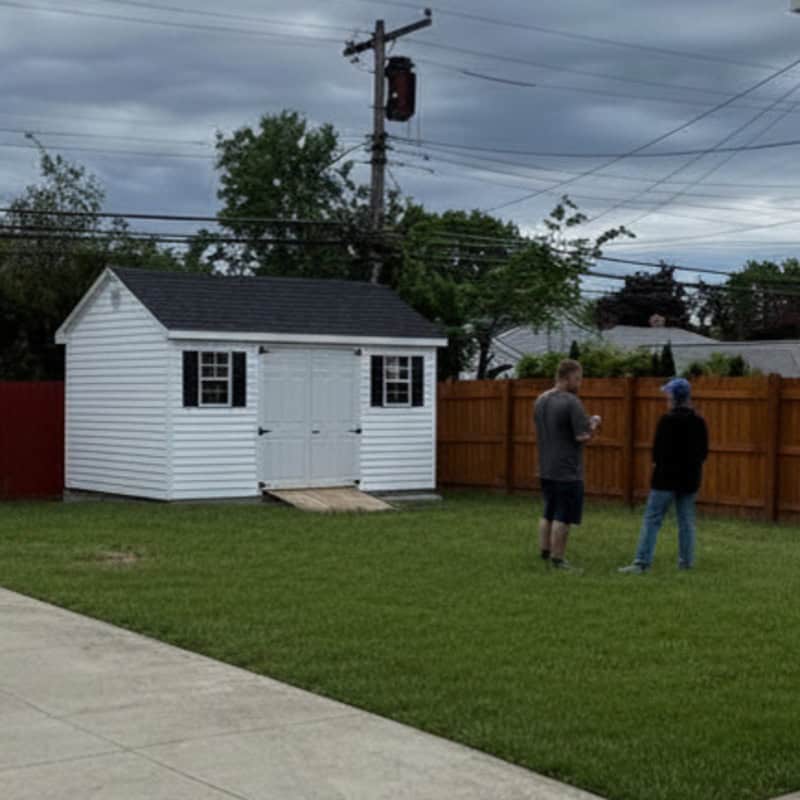 Customer Delivery 10X14 Fr Cape May 2026 2 - Sturdi-Built Sheds Customer Delivery 10X14 Fr Cape May 2026 2 - Sturdi-Built Sheds
